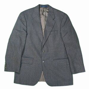 Men's Vintage Wool Blazer By Polo University Club By Ralph Lauren, Size 40R